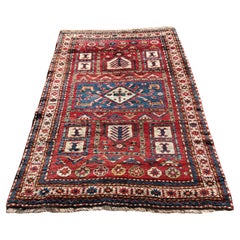 Antique Caucasian Karabagh Rug, hand-knotted 100% wool, late 19th Century