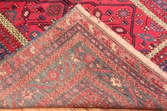 Antique Caucasian Karabagh Rug. Size: 4 ft 8 in x 11 ft