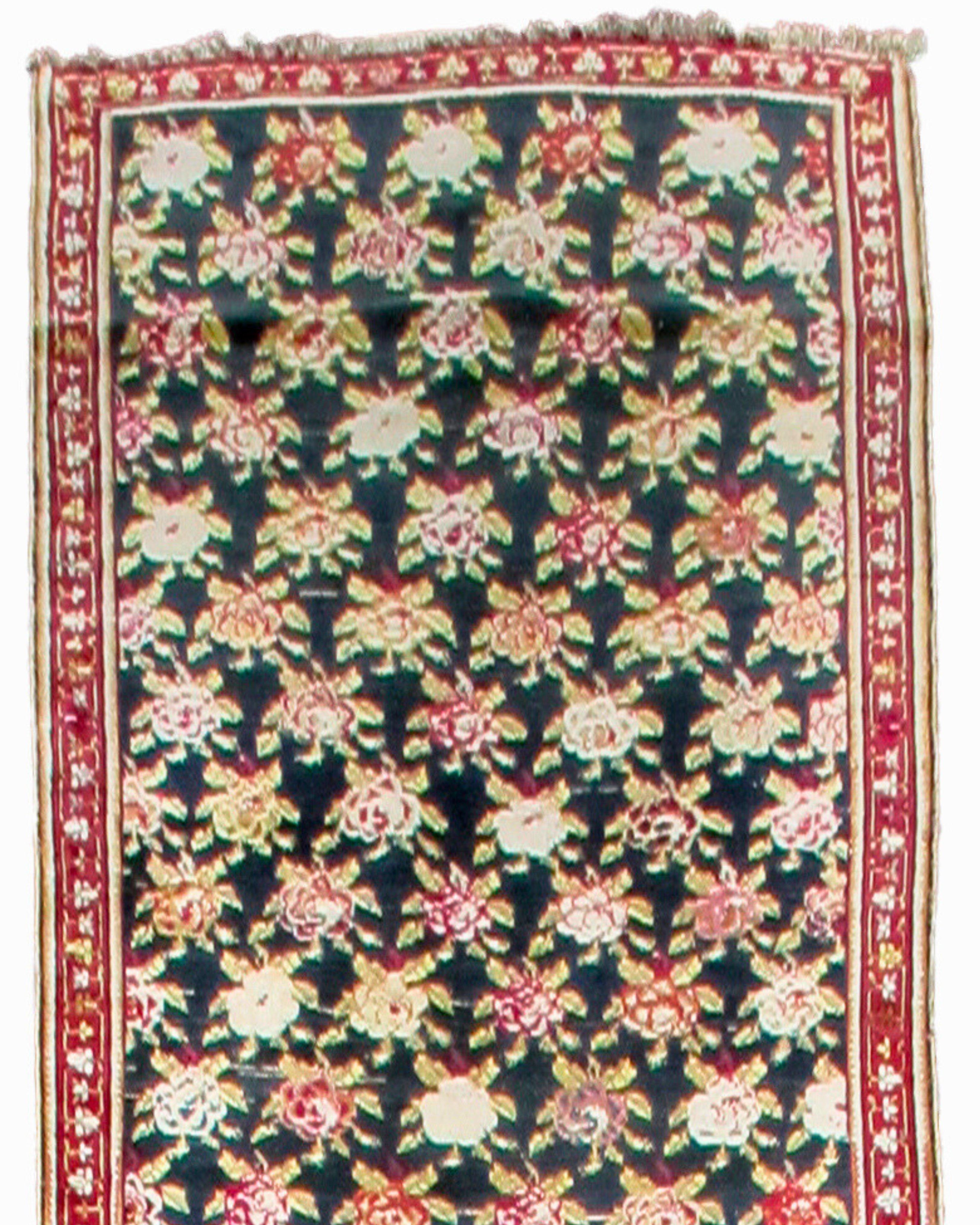 Antique Floral Caucasian Karabagh Long Runner Rug, 19th Century

Additional information:
Dimensions: 4'1
