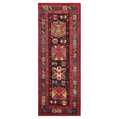 Antique Caucasian Karabagh Runner. 3 ft 6 in x 9 ft
