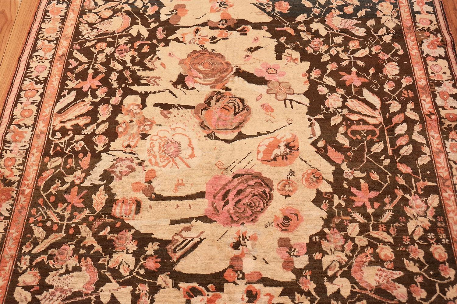 Hand-Knotted Nazmiyal Antique Caucasian Karabagh Runner. Size: 5 ft 3 in x 15 ft 4 in For Sale