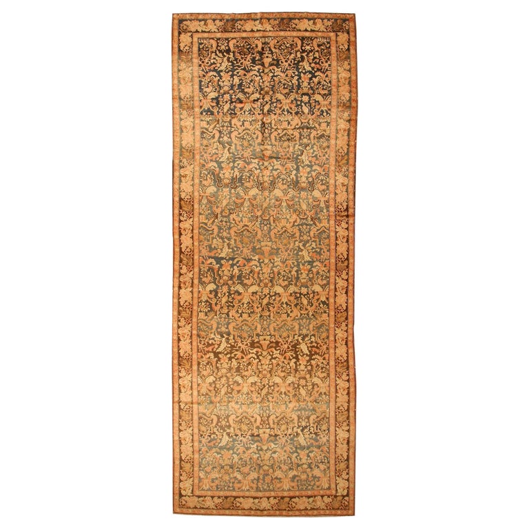 Antique Caucasian Karabagh Wide Hallway, How Big Is A 6 By 7 Rug