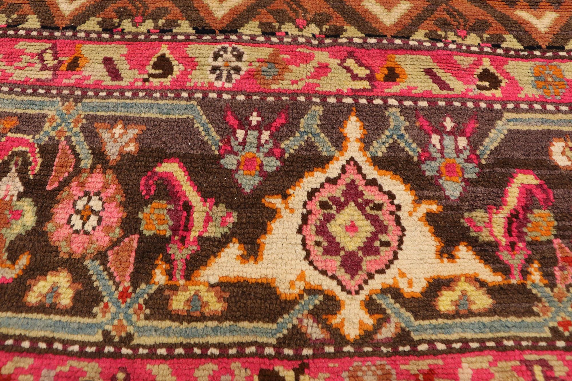 Tappeto caucasico Karabakh del 1920 con stile moderno In condizioni buone in vendita a Dallas, TX