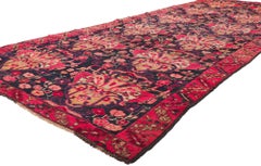 Antique Caucasian Karabakh Runner