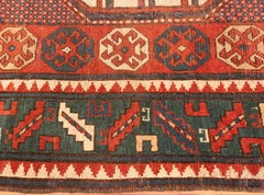 Antique Caucasian Karachopf Rug. Size: 5 ft 6 in x 7 ft 5 in (1.68 m x 2.26 m)