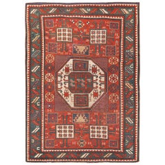 Antique Caucasian Karachopf Rug. Size: 5 ft 6 in x 7 ft 5 in (1.68 m x 2.26 m)