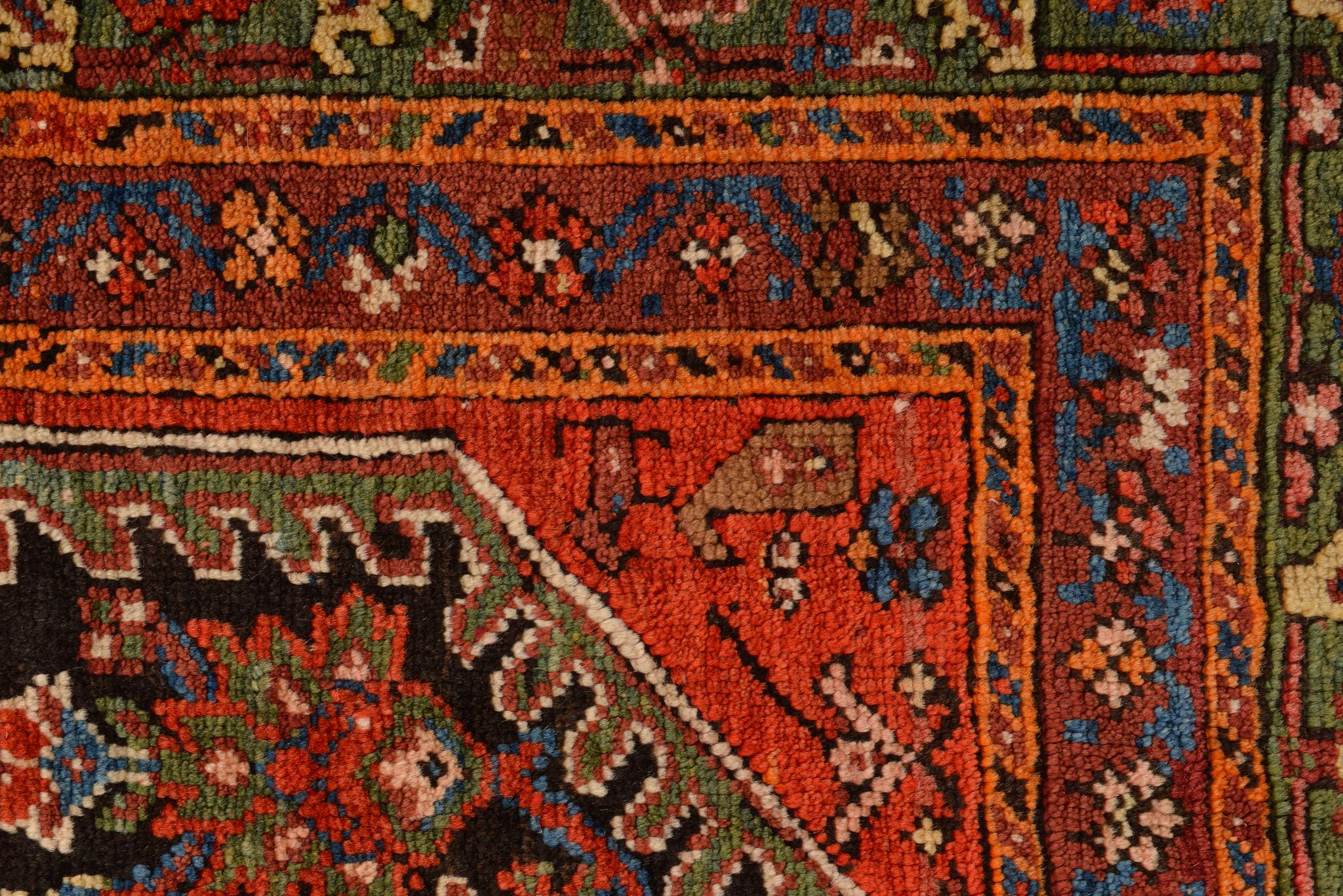 Antique Caucasian Karebagh Dated 1929 and Signed en venta 2