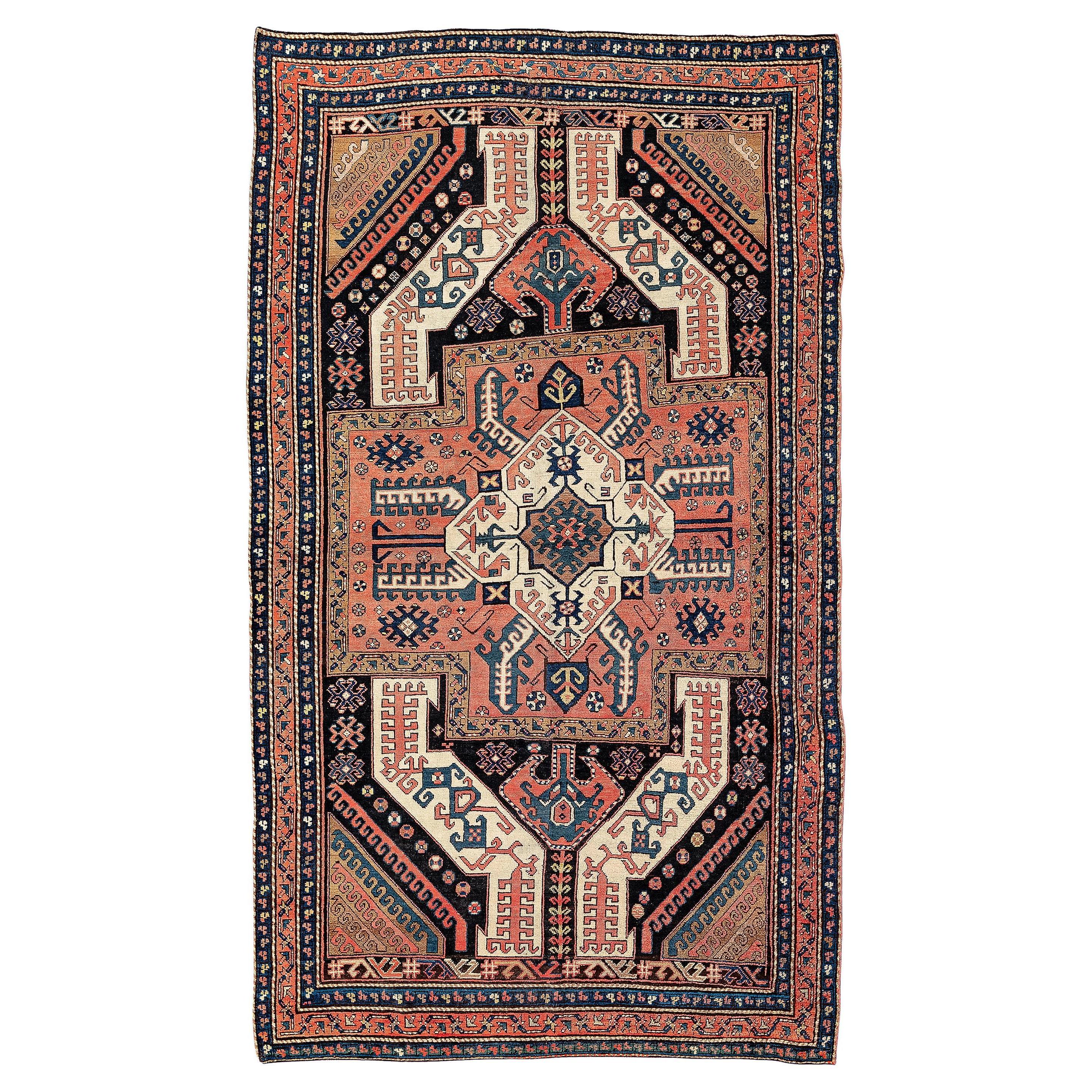 Tapis caucasien ancien Kassim Ushak Karabagh