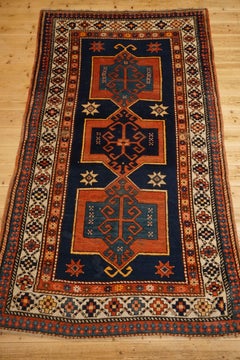 Antique Caucasian Kazak Carpet, circa 1890