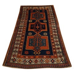 Antique Caucasian Kazak Carpet, circa 1890