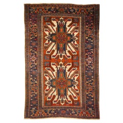 Antique Caucasian Kazak Chelaberd Design Rug from Karaja Djoharian Collection