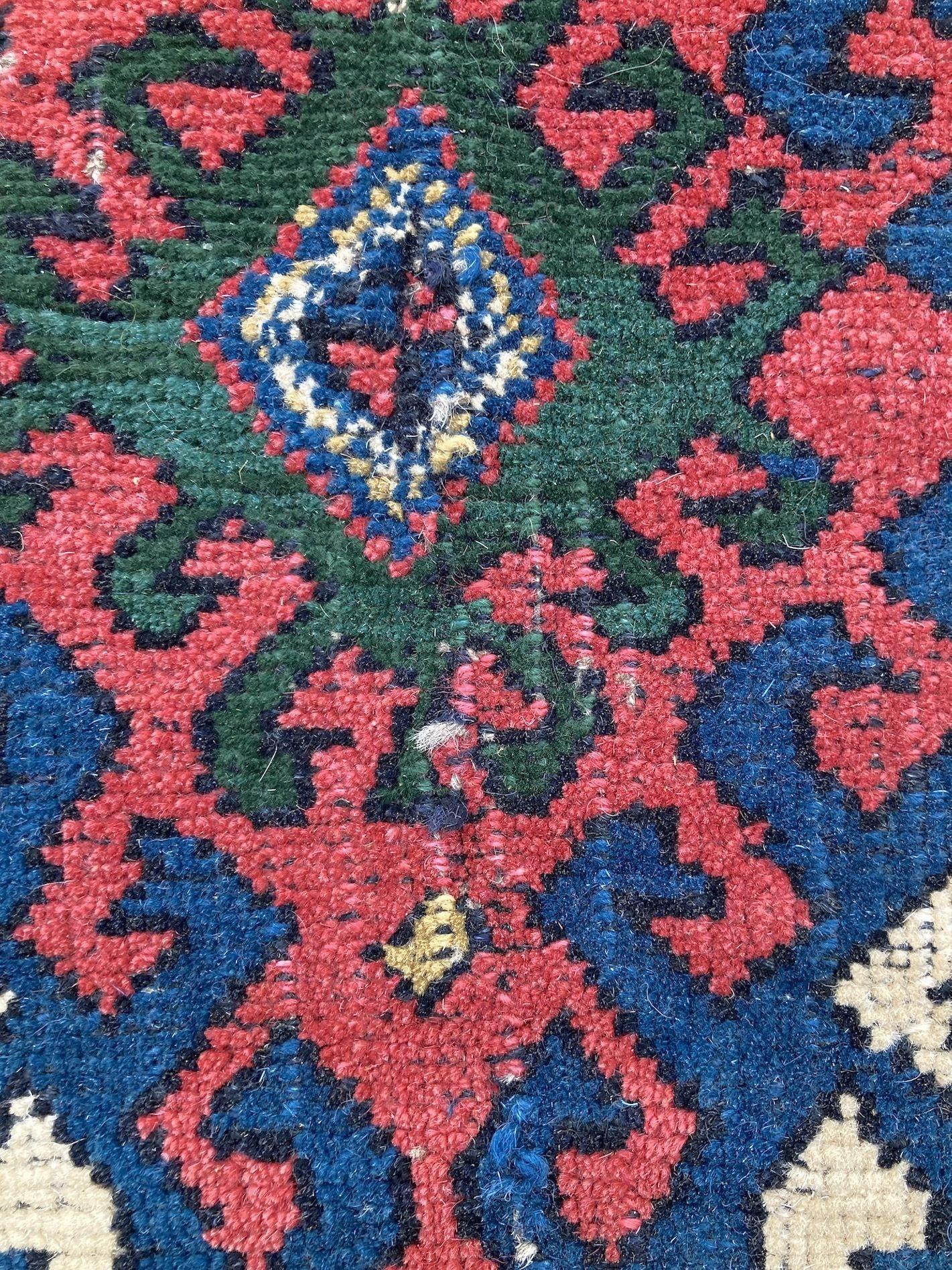 Antique Caucasian Kazak Rug 1.82m x 0.97m For Sale 11