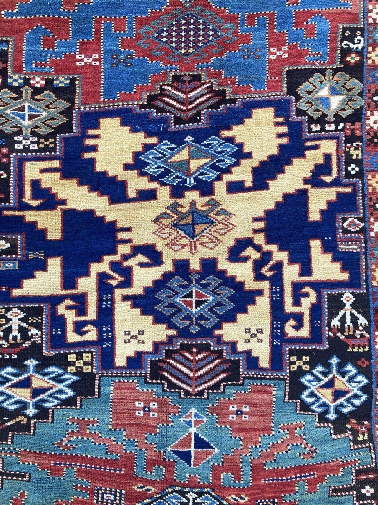 Antique Caucasian Kazak Rug For Sale at 1stDibs