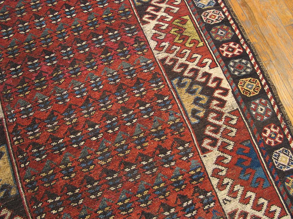 Tapis caucasien ancien du Caucase Bon état - En vente à New York, NY