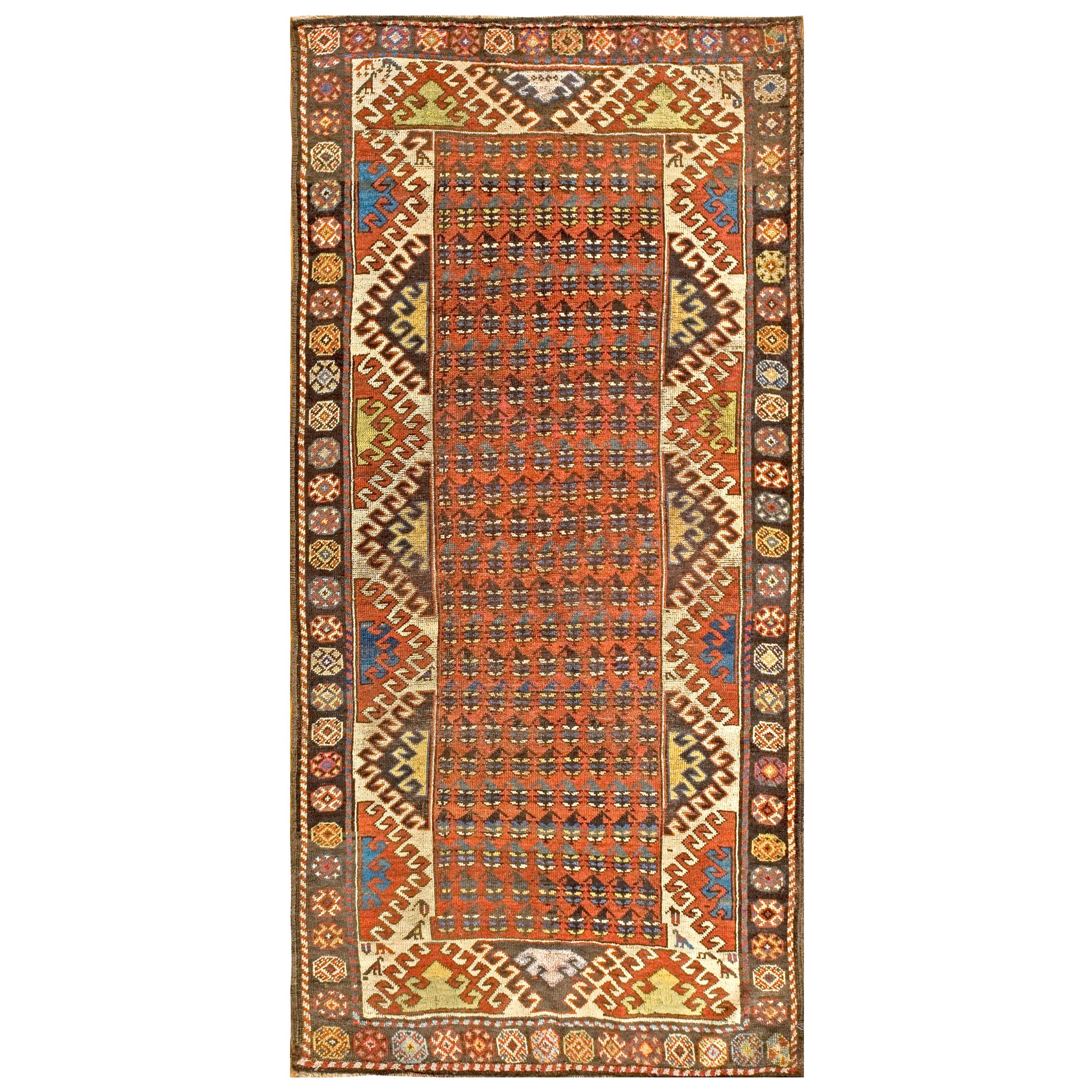 Antique Caucasian, Kazak Rug For Sale