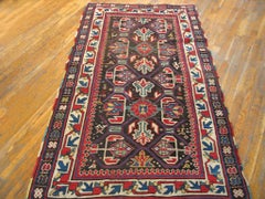 19th Century Caucasian Kazak Carpet ( 3'6" x 6'3" - 106 x 190 )