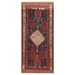 Vintage Caucasian Kazak Rug. 4 ft 9 in x 10 ft 4 in