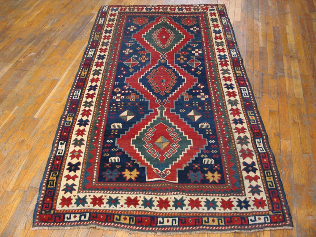 Antique Caucasian - Kazak rug, measures: 4'0
