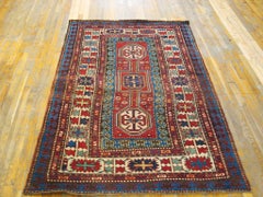 Tapis du Kazak caucasien du 19ème siècle