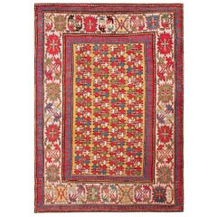 19th Century Caucasian Kazak Carpet ( 4'10" x 7' - 147 x 213 )