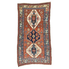 Antique Caucasian Kazak Rug 5’0" x 9’0"