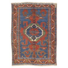 Antique Caucasian Kazak Rug 5'2" x 7’0"