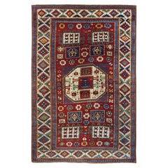 Tappeto antico caucasico Kazak 5'3" x 8'0"