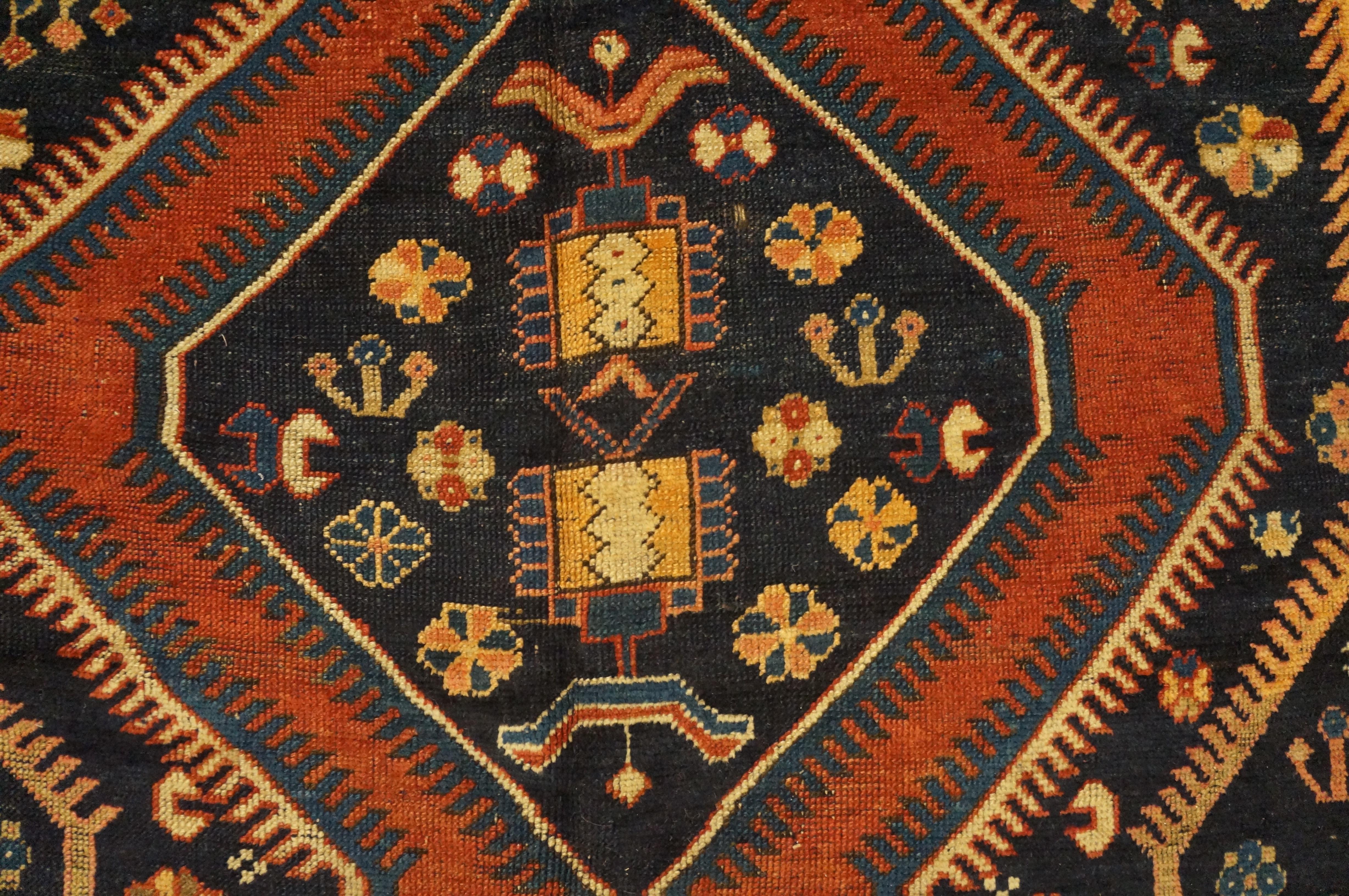 Antique Caucasian, Kazak Rug For Sale 1