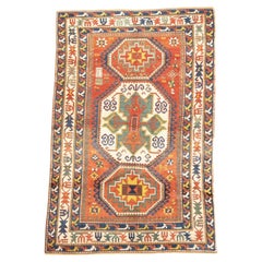 Tappeto antico kazako caucasico 5'7'' x 8'0''