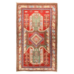 Antique Caucasian Kazak Rug 5'8" x 9'10''