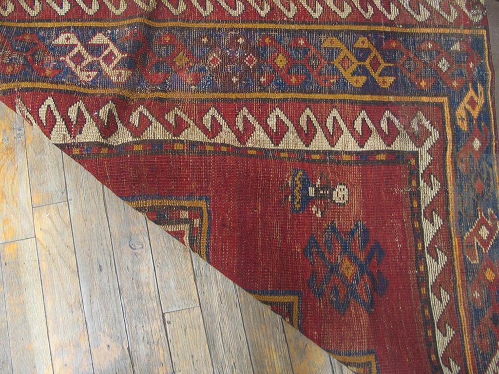 19th Century Caucasian Kazak Lori Pambak Carpet ( 6' x 11' - 183 x 335 ) For Sale 1