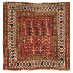 Antique Caucasian Kazak Rug, circa 1800