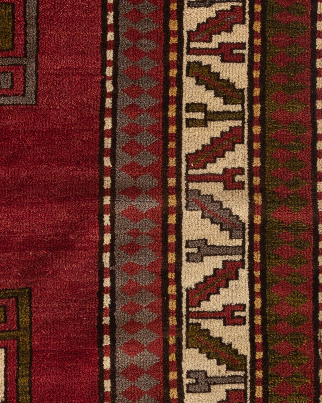 20th Century Antique Caucasian Kazak Rug, circa 1900 For Sale