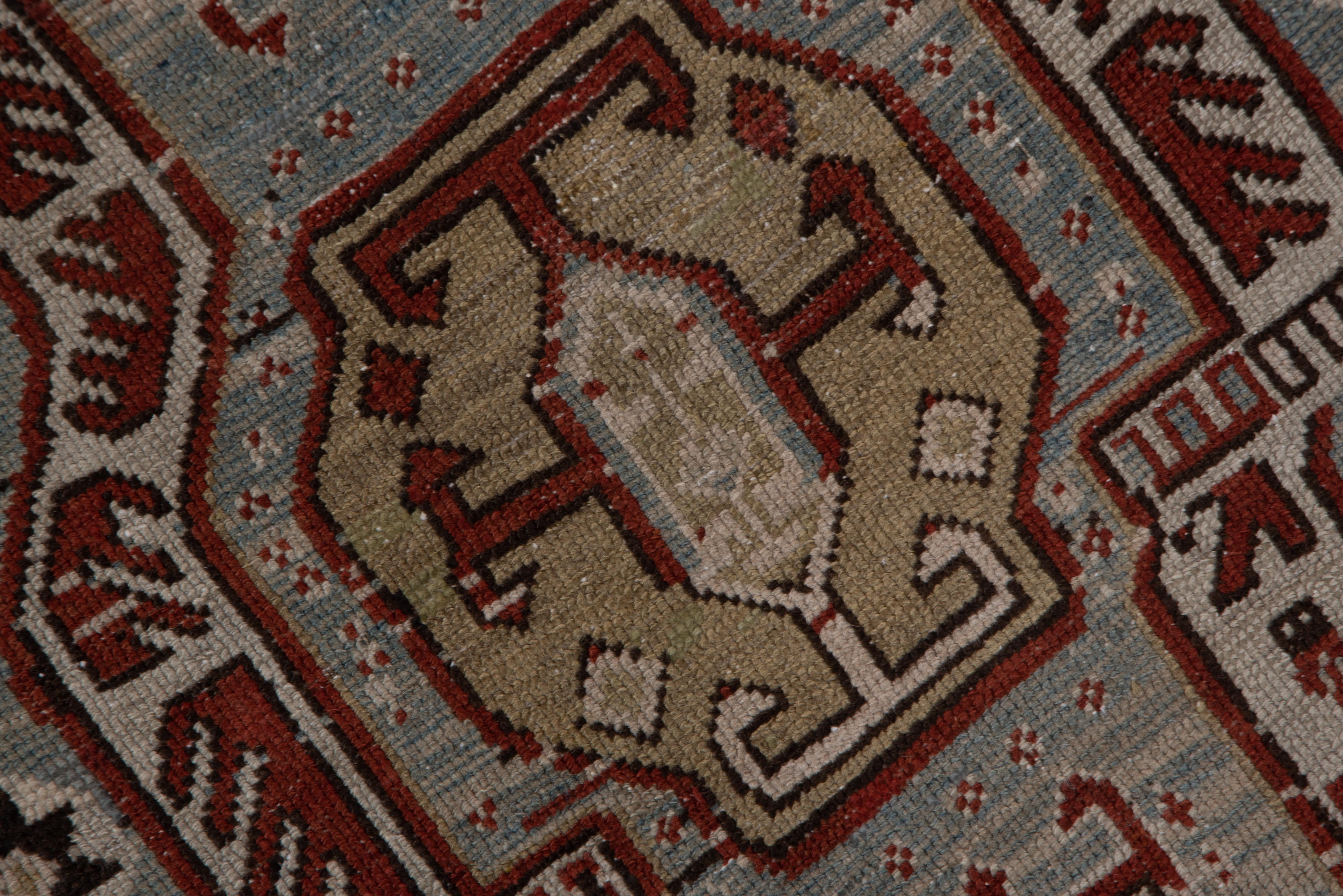 Antiker kaukasischer Kazak-Teppich, um 1900 (Kaukasisch) im Angebot