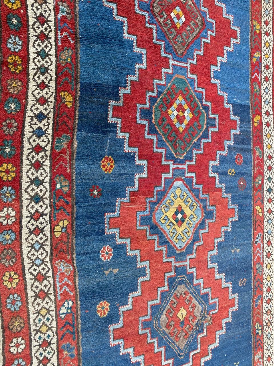 Antique Caucasian Kazak Rug 3