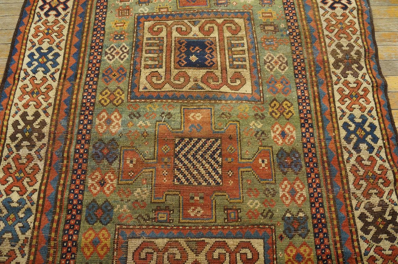 Antique Caucasian, Kazak Rug 4' 0