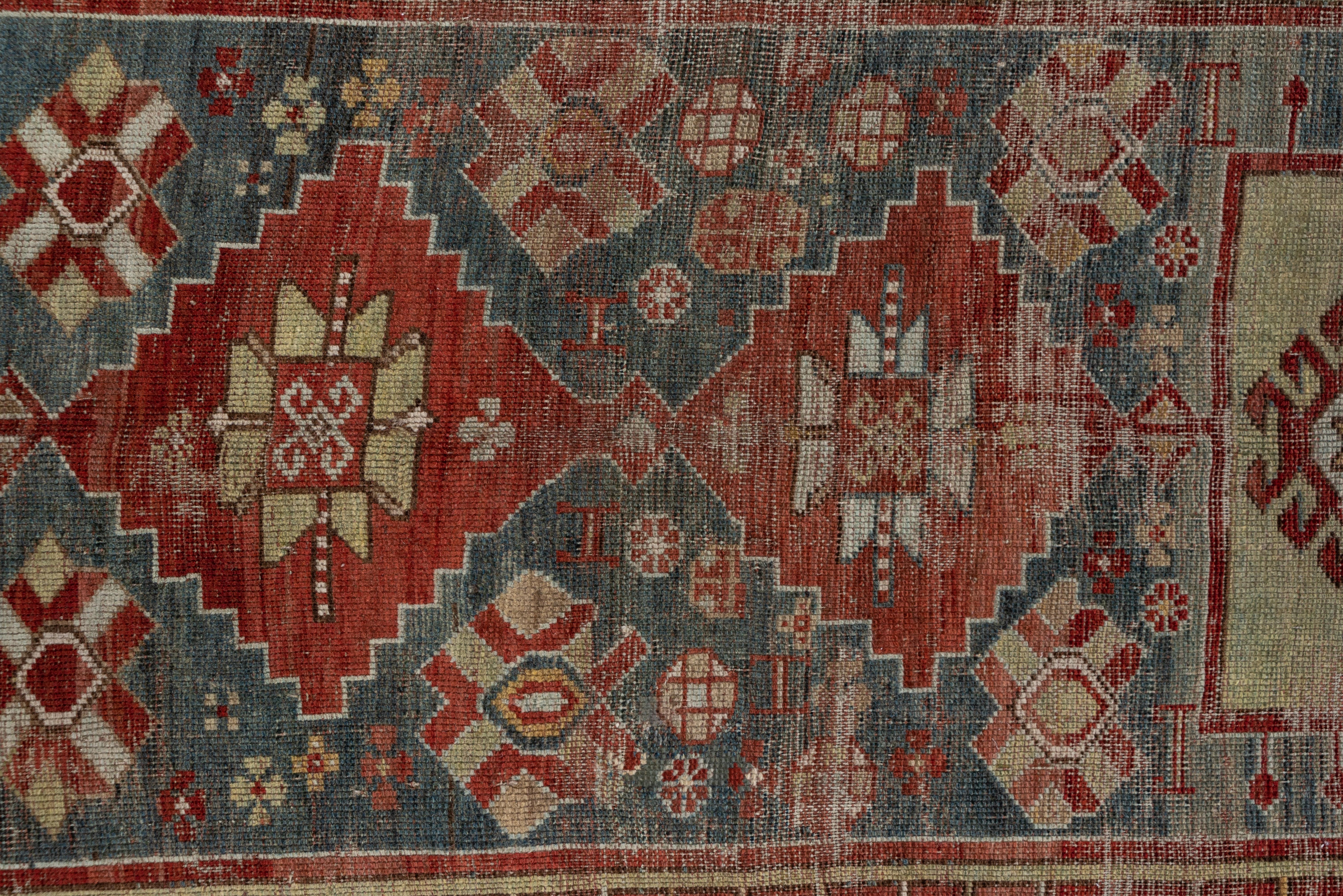 Antiker kaukasischer Kazak-Teppich (Kasachisch) im Angebot