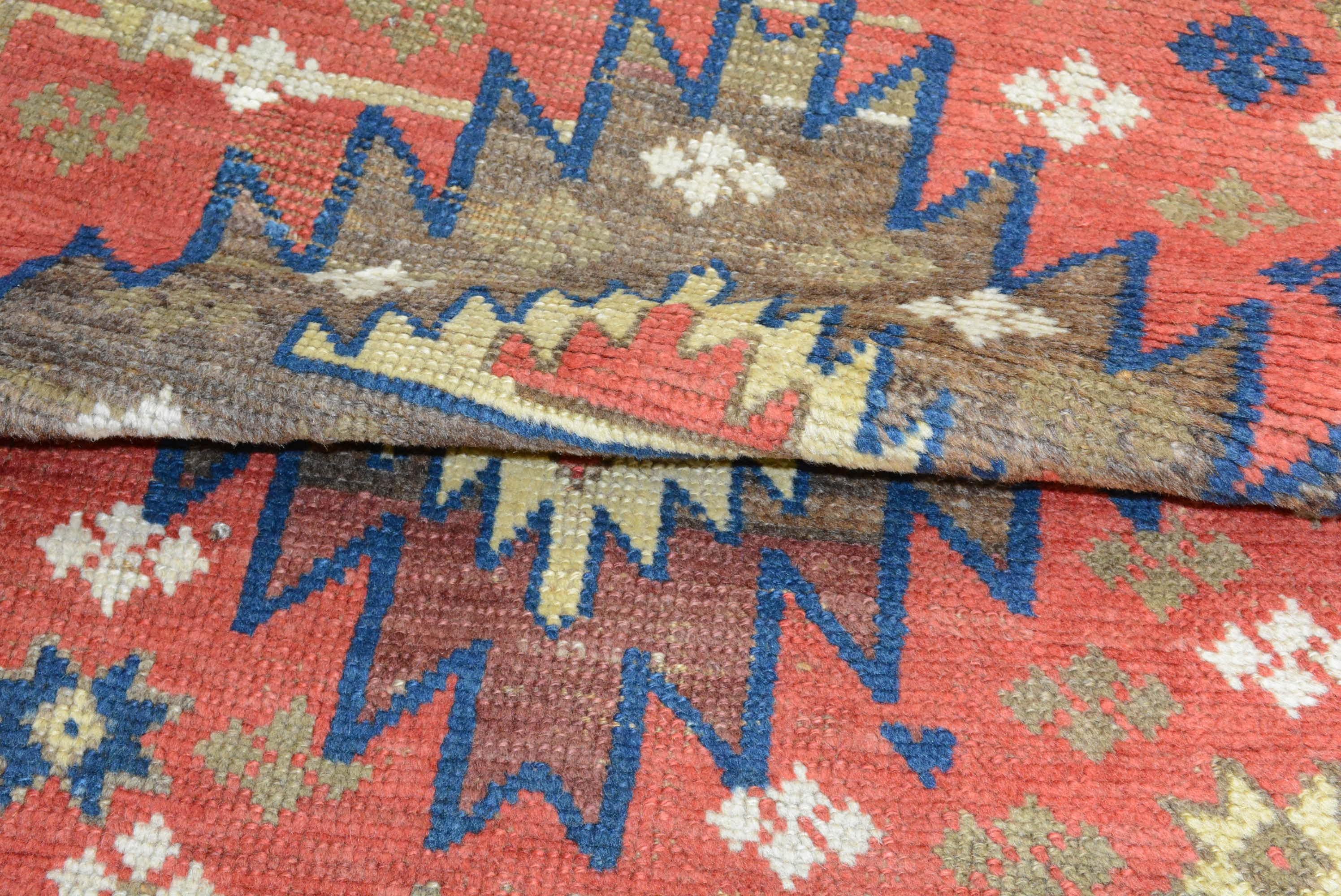 Antiker kaukasischer Kazak-Teppich (Gewebt) im Angebot
