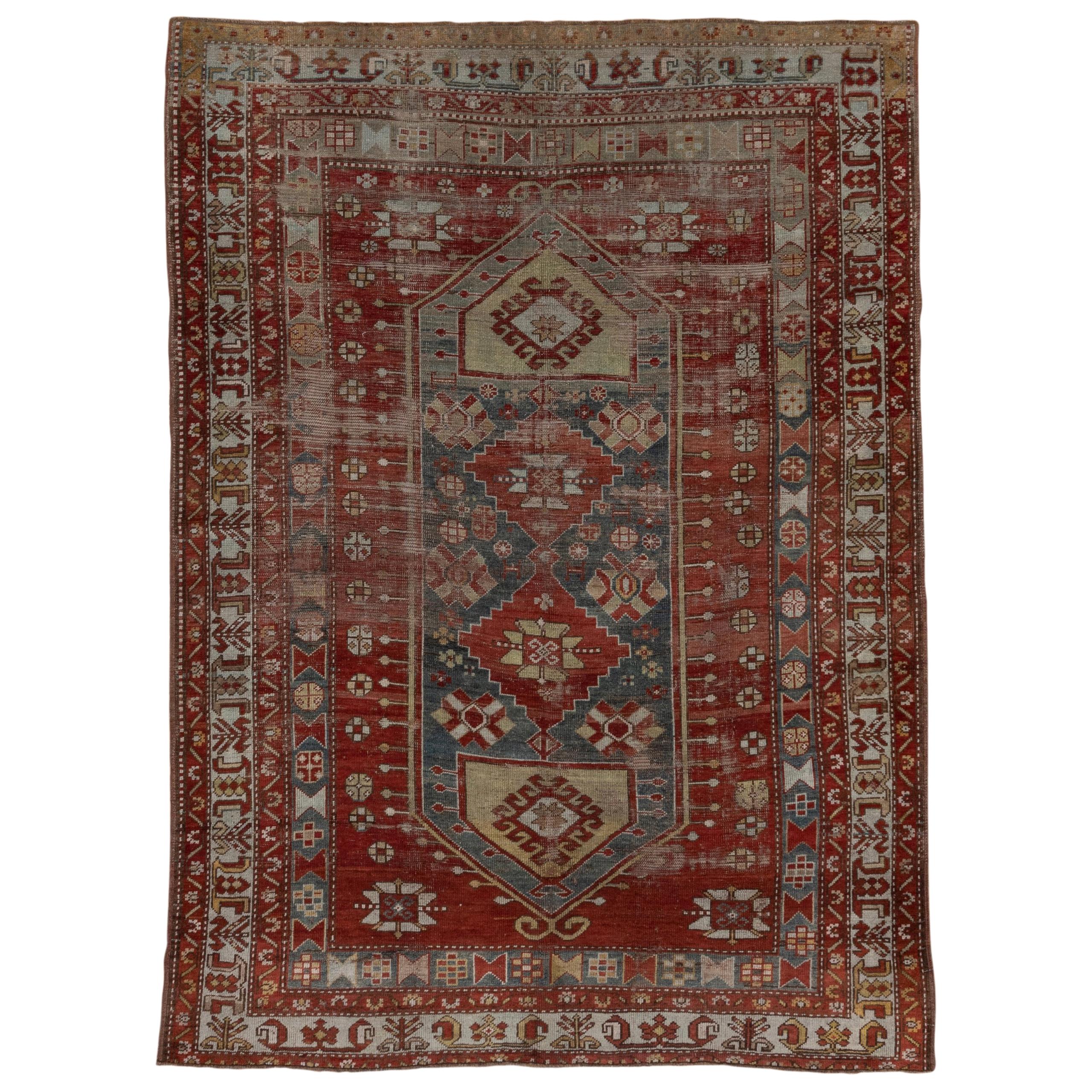 Antique Caucasian Kazak Rug