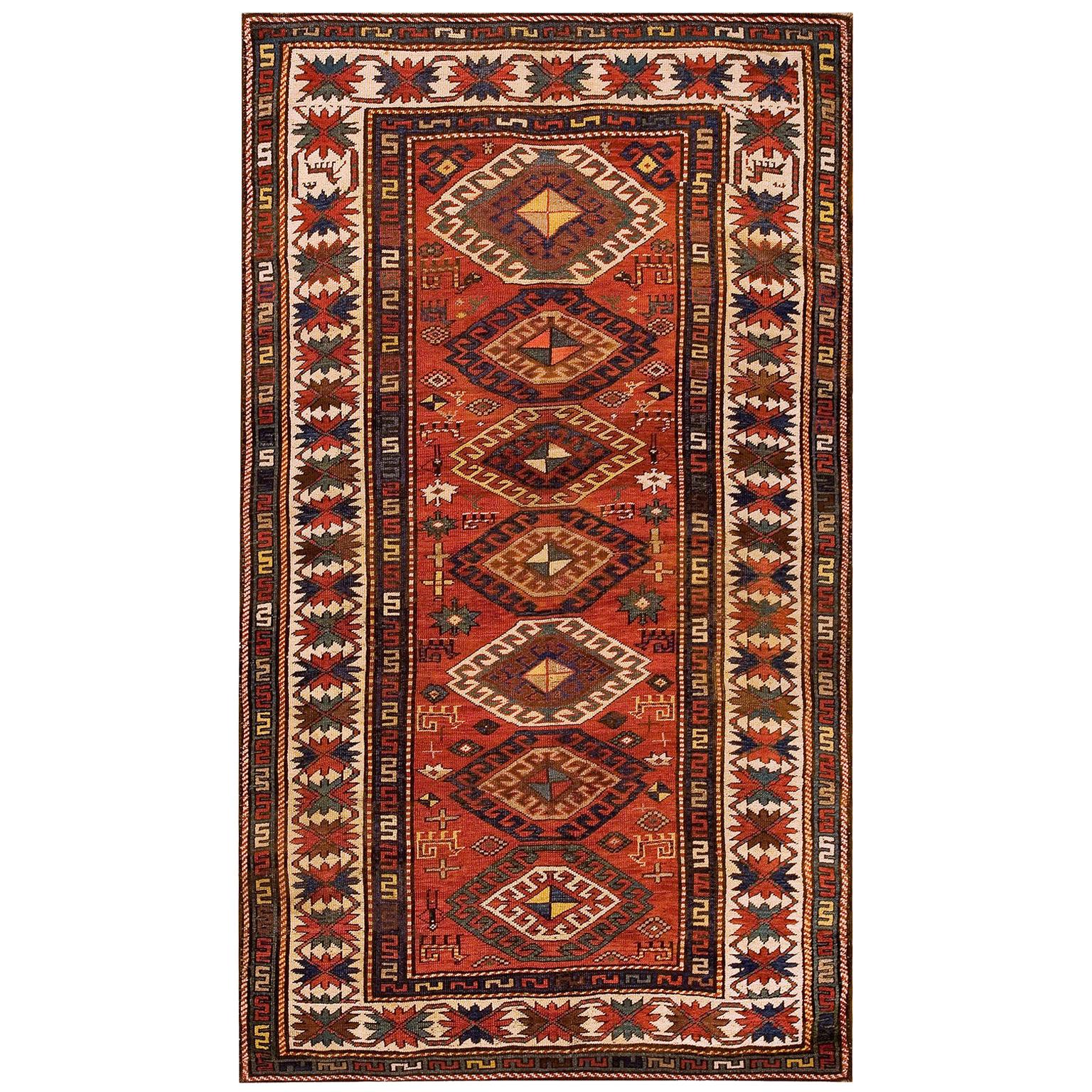 Antique Caucasian, Kazak Rug For Sale