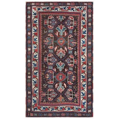 19th Century Caucasian Kazak Carpet ( 3'6" x 6'3" - 106 x 190 )