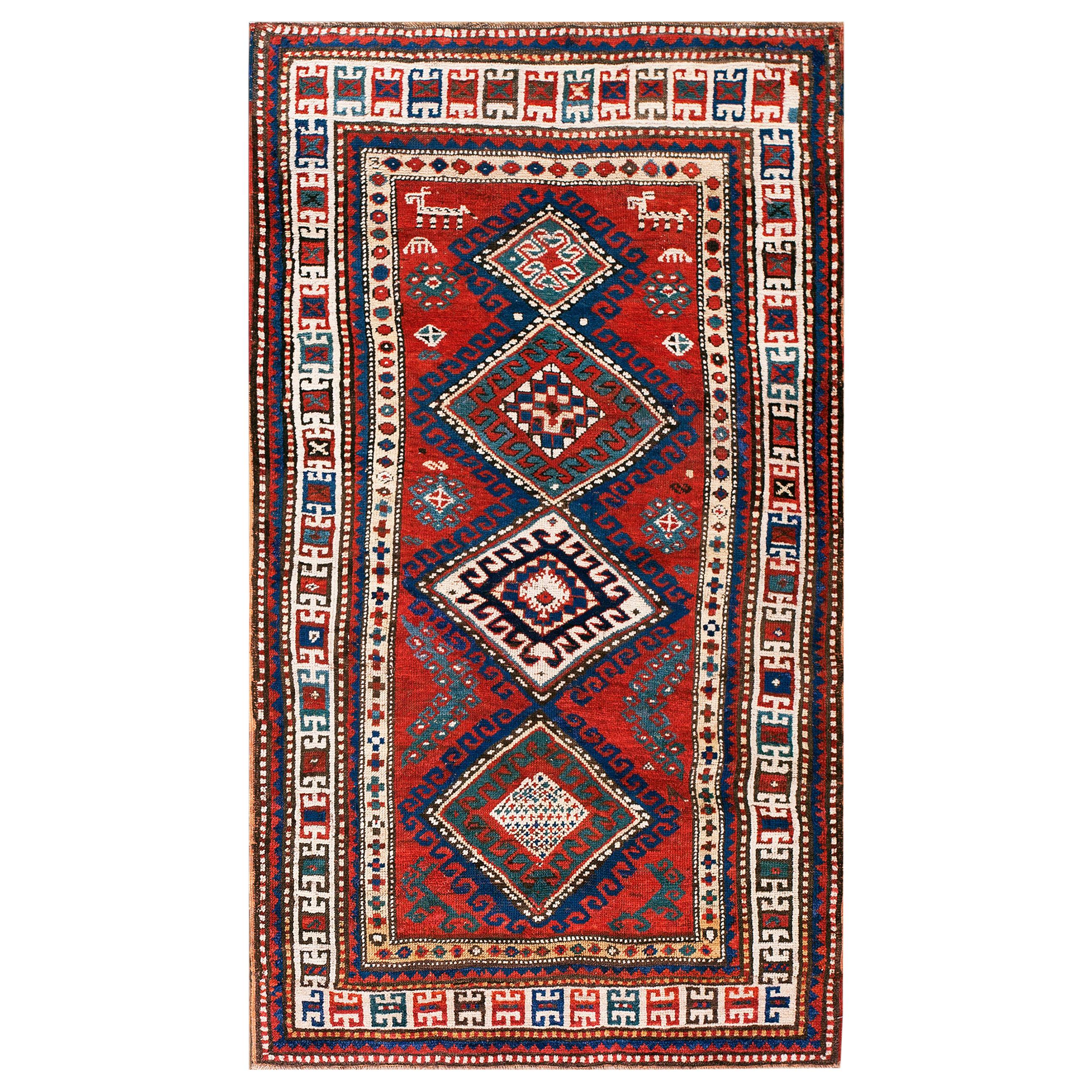 Antique Caucasian, Kazak Rug