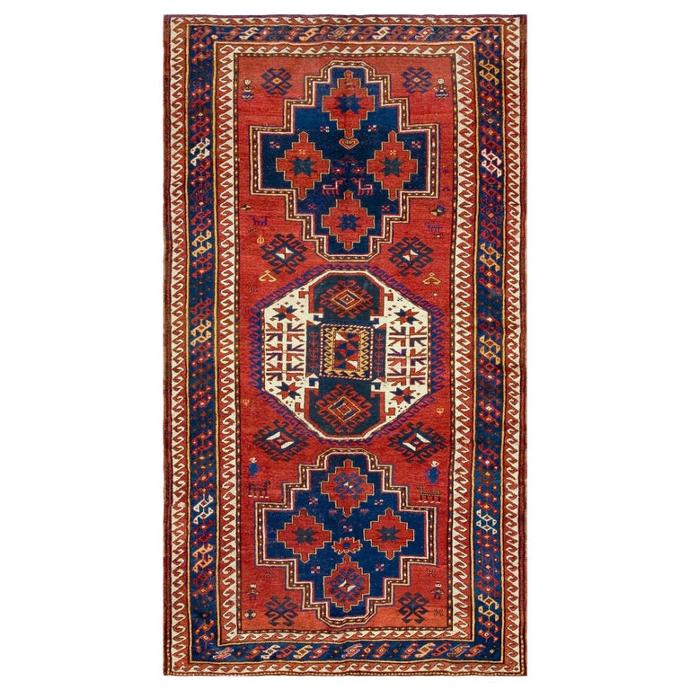 Kaukasischer Lori Pambak-Teppich aus dem 19. Jahrhundert ( 6' x 11' - 183 x  335) im Angebot bei 1stDibs