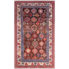 Tapis caucasien Kazak de la fin du XIXe siècle ( 3'6"" X 6'3"" - 106 X 190 cm)