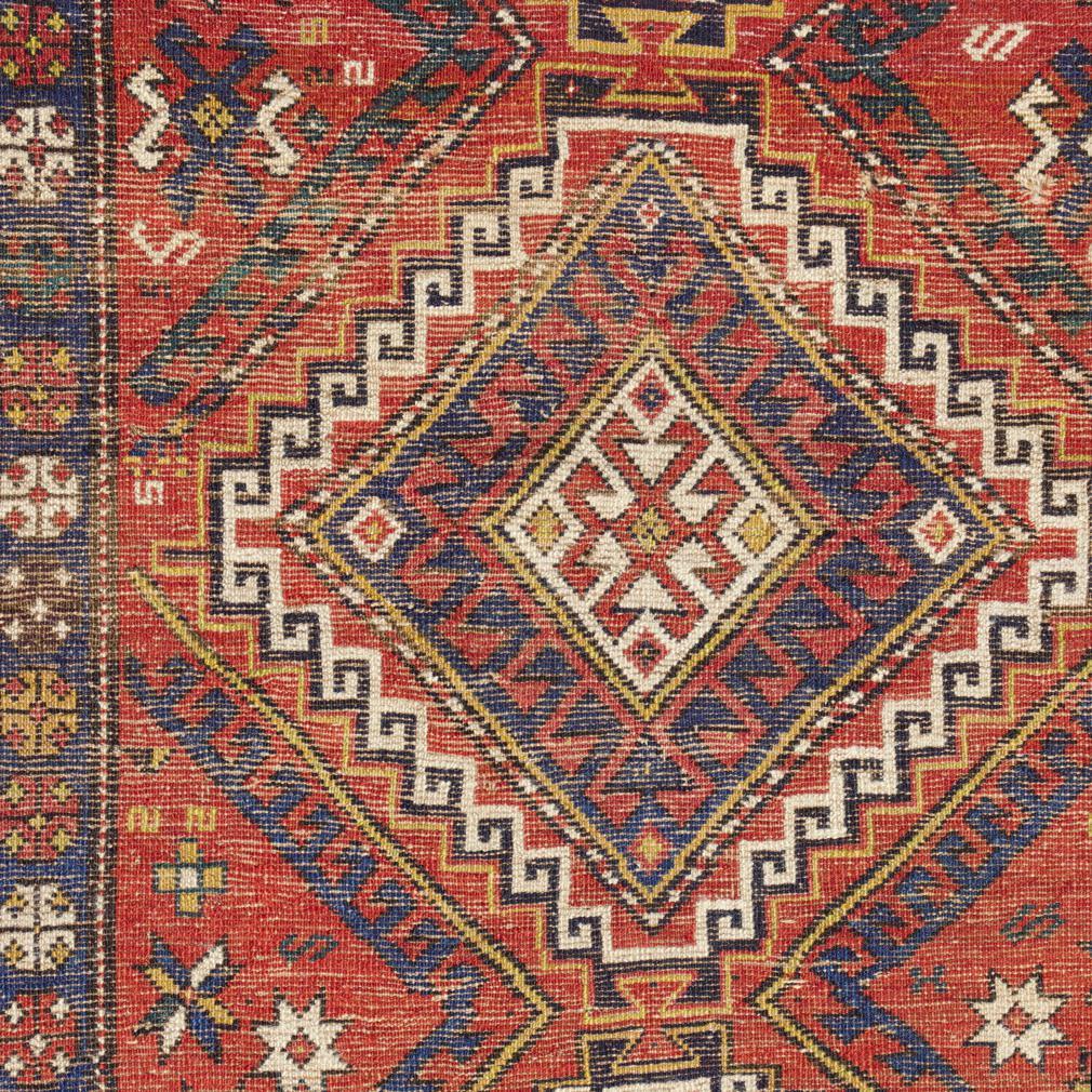 Antique Caucasian Kazak Rug, Russian Empire ‘1721-1917’ For Sale 2