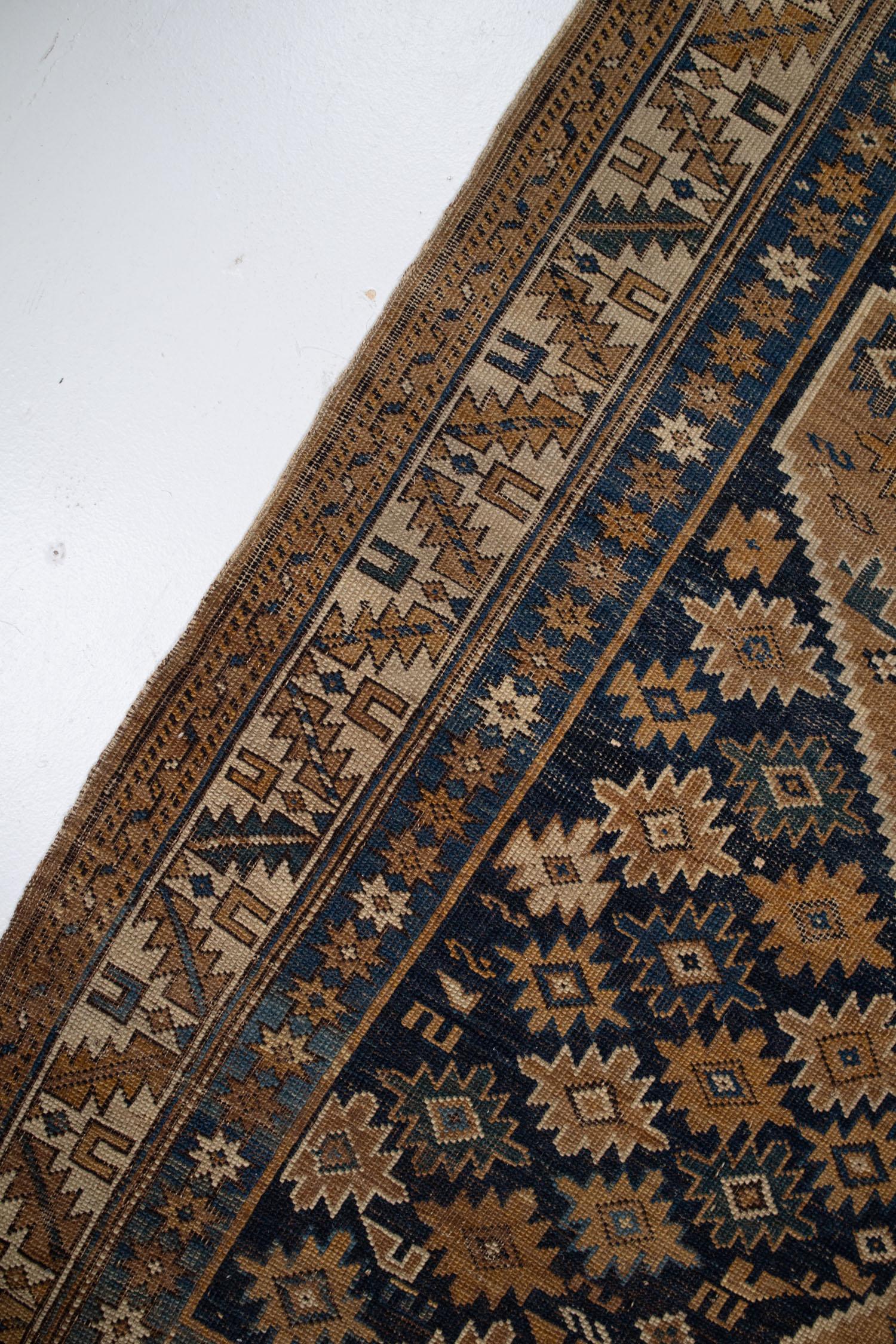 Antique Caucasian Kazak Rug S2603 For Sale 2