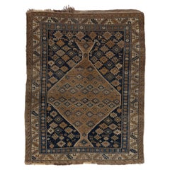 Antico tappeto kazako caucasico S2603