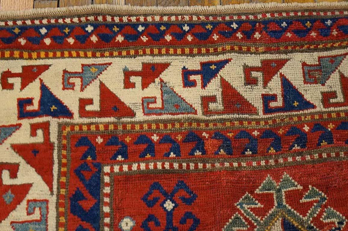 Late 19th Century Antique Caucasian, Kazak Rugs For Sale