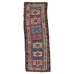 Antique Caucasian Kazak Runner circa 1910
