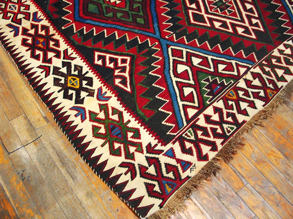 Antique Caucasian - Kilim rug, size: 6'3